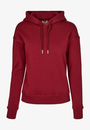 Urban Classics Majica s kapuljačom - burgundy