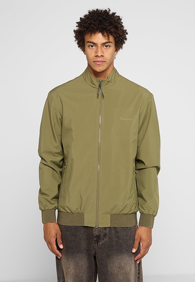 KnowledgeCotton Apparel Bomberjacks olijfgroen KnowledgeCotton Apparel Bomberjacks olijfgroen