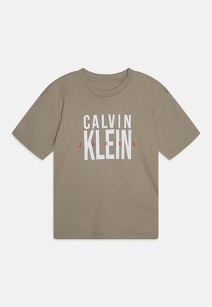 BOLD GRAPHIC UNISEX - T-shirt med print - laurel oak