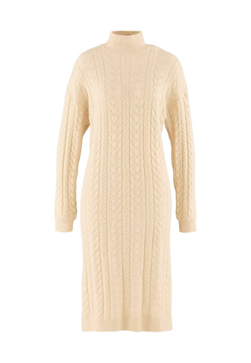 Tamaris Gebreide jurk - tapioca melange/beige - Zalando.nl
