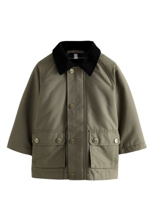 Next REGULAR FIT-COLLAR - Korte frakker - khaki green
