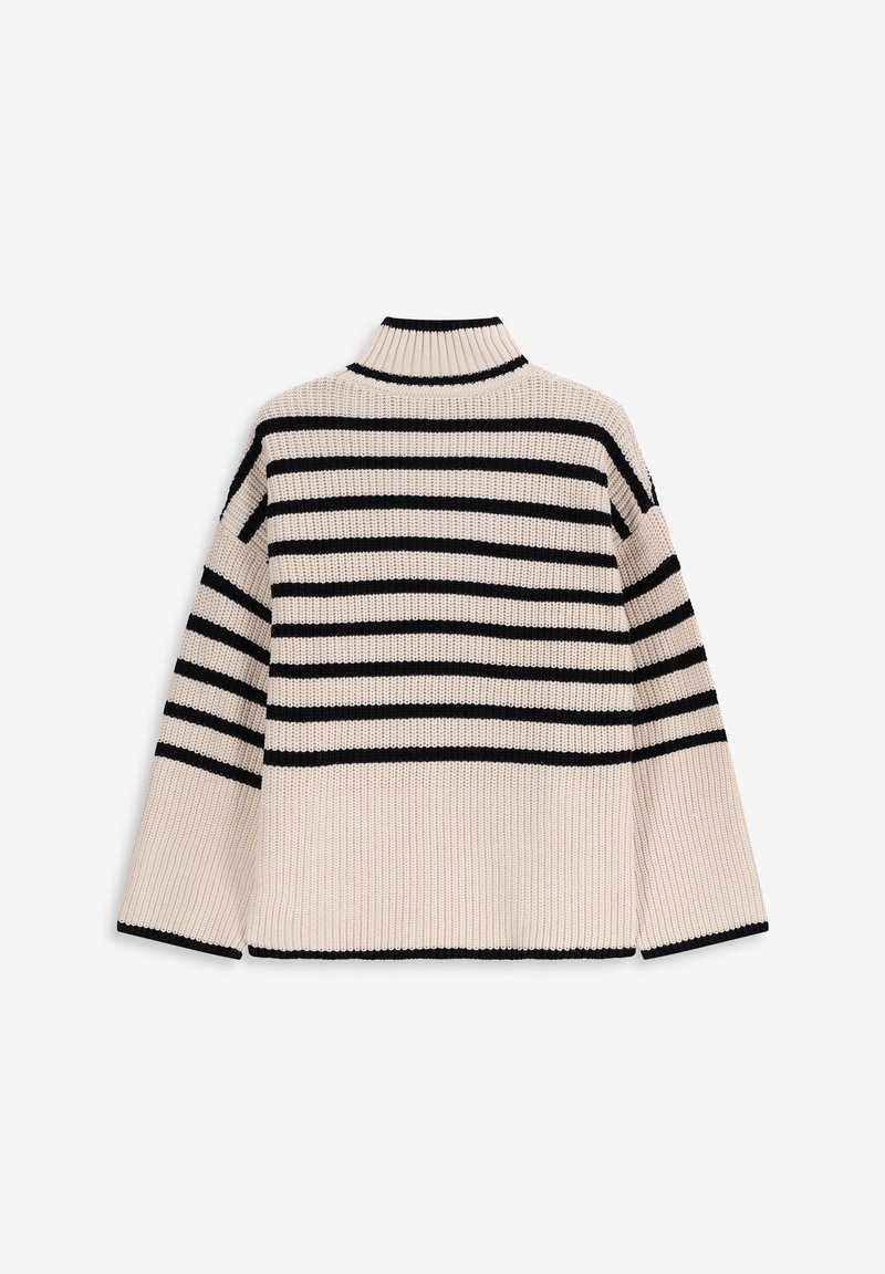 Sissy-Boy GESTREIFTER OVERSIZE Trui beige