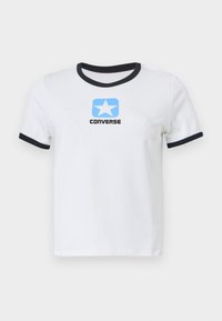 Converse RETRO BOX STAR TEE - Μπλουζάκι με στάμπα - white