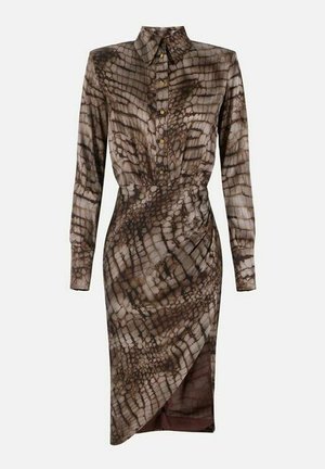Elisabetta Franchi, ABITI DONNA ELISABETTA FRANCHI AB89261E2 644 - Abito a camicia - marrone