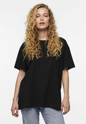 Zuelements Black Micro Modal Women T-Shirt