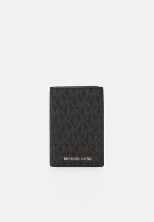 Michael Kors FOLDING CARD CASE UNISEX - Denarnica - black