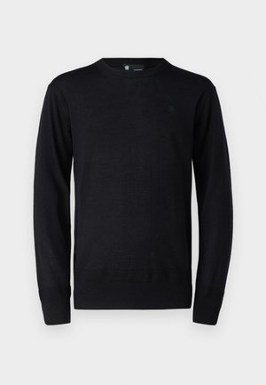 G-STAR PREMIUM CORE  - Strickpullover - black