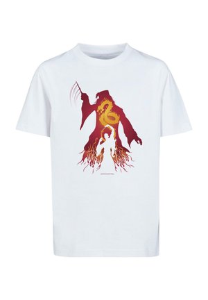 HARRY POTTER - DUMBLEDORE SILHOUETTE - Print T-shirt - white