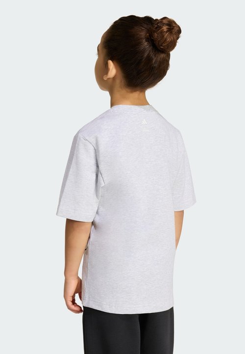 adidas LITTLE KID DISNEY MICKEY UNISEX - Print T-shirt - light grey heather/off white — foto 2