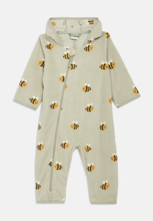 Lindex OVERALL UNISEX - Lühikeste varrukatega bodi - dusty green