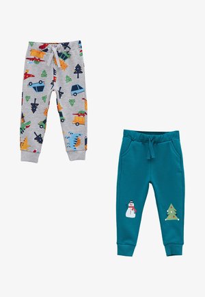 2 PACK - Tracksuit bottoms - turquoise