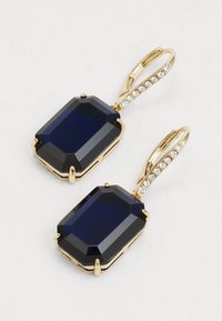 Lauren Ralph Lauren PE STONE DROP - Naušnice - gold-coloured/dark indigo