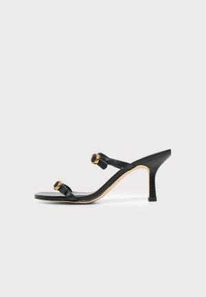 MICHAEL Michael Kors, KYA MID SANDAL - Sandali con tacco - black