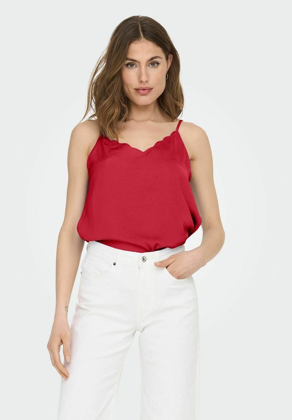 ONLDEBBIE SINGLET - Top - salsa