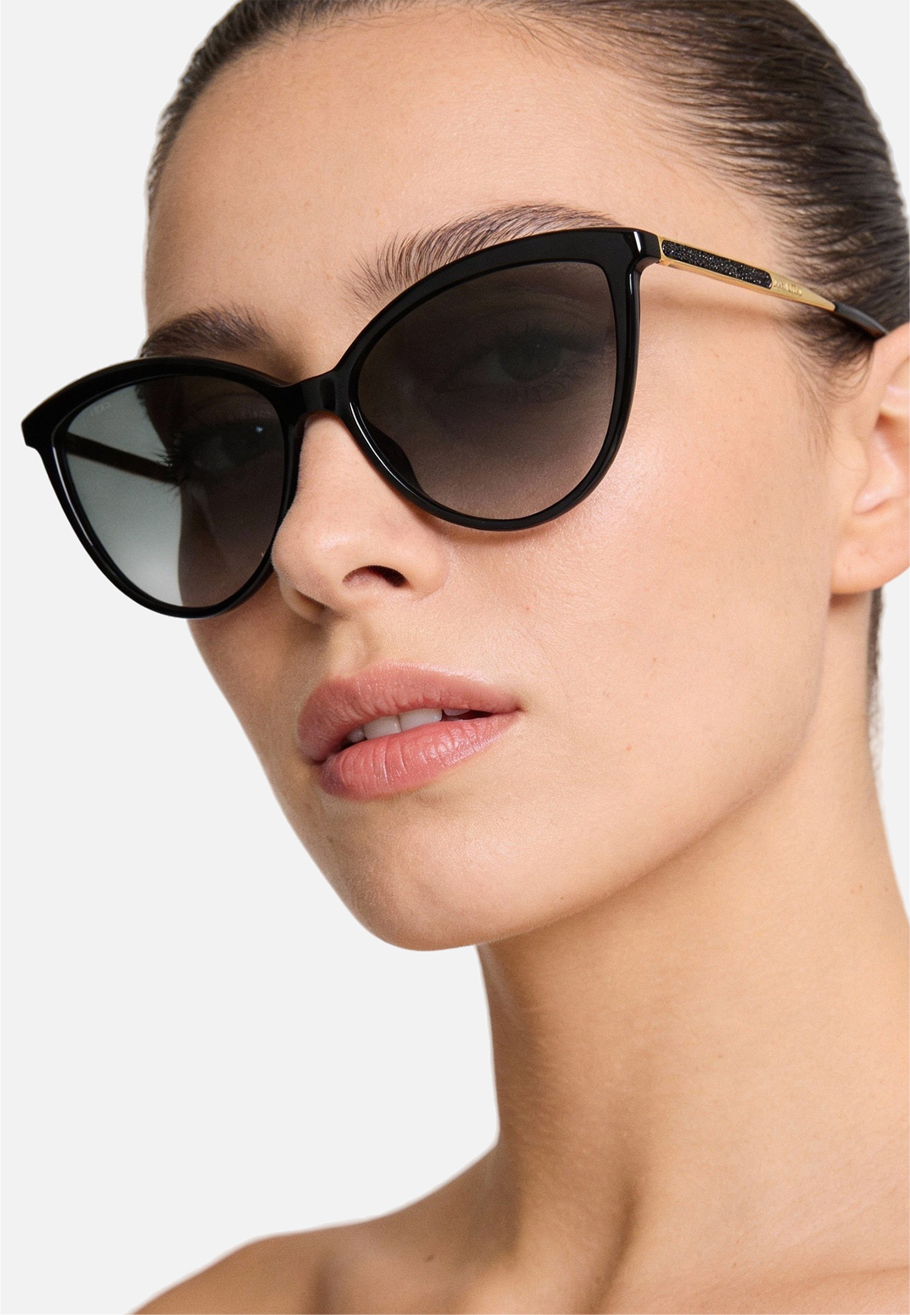 Jimmy Choo BELINDA - Occhiali da sole - belinda s/nero - Zalando.it