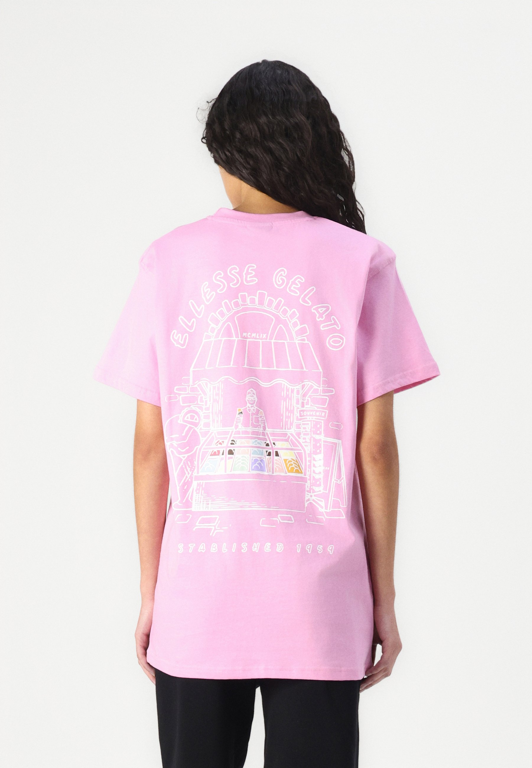 売れ筋商品|||エレッセ Tシャツ レディース トップス LA STREGA TEE - Print T-shirt - pink Ellesse LA STREGA TEE - Print T-shirt - pink - Zalando.co.uk