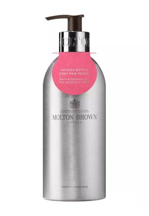 INFINITE BOTTLE FIERY PINK PEPPER BATH & SHOWER GEL - Shower gel - silber