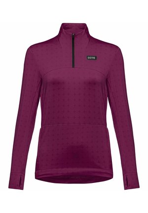 Langærmet T-shirt - purple