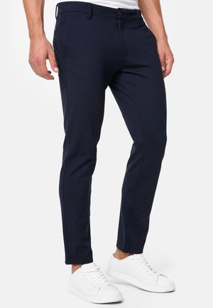 INDICODE JEANS SUPER STRETCH RODEKRO - Chino - navy