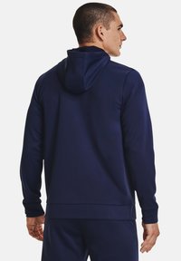 Under Armour ARMOUR FLEECE - Felpa con cappuccio - midnight navy