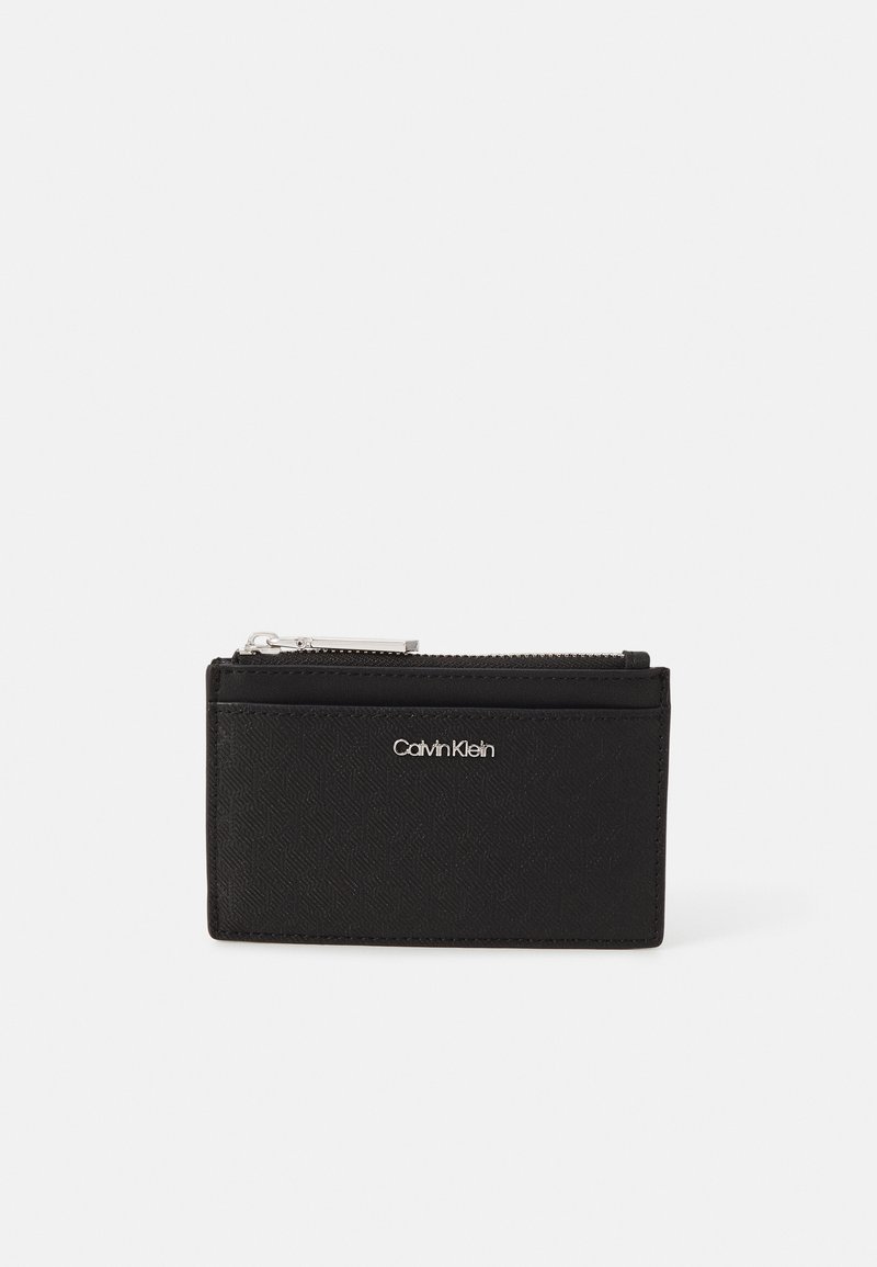 Calvin Klein MUST CARDHOLDER ZIPPER - Novčanik - classic black