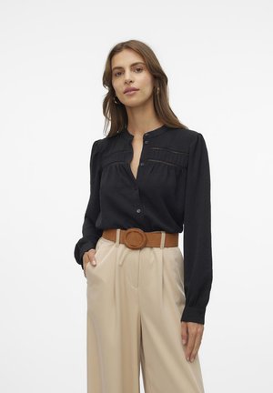 Vero Moda VMEMMA - Button-down blouse - black