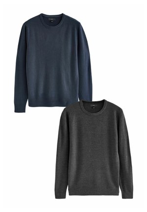 SOFT TOUCH 2 PACK - Džemperis - navy blue charcoal grey
