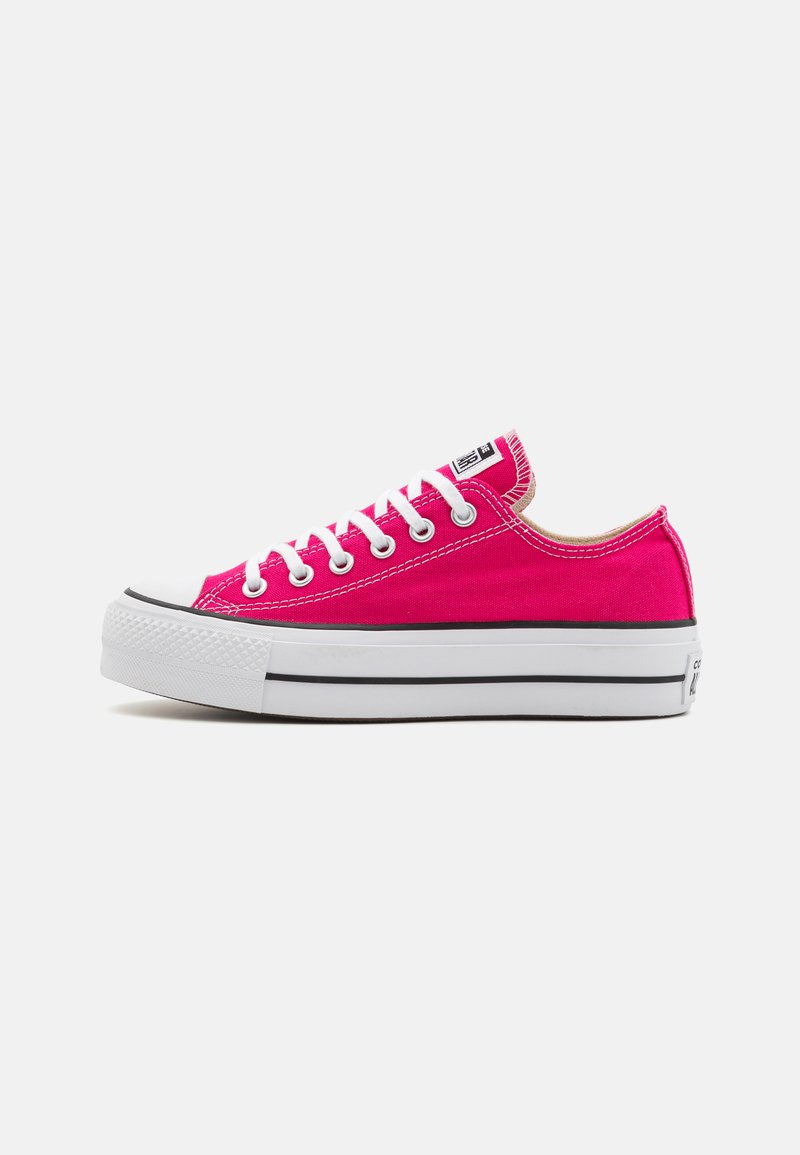 Converse CHUCK TAYLOR ALL STAR LIFT PLATFORM - Zapatillas - cerise pink/white/black