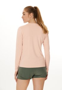 Endurance Funktions Maje Melange - Longsleeve -  peach whip