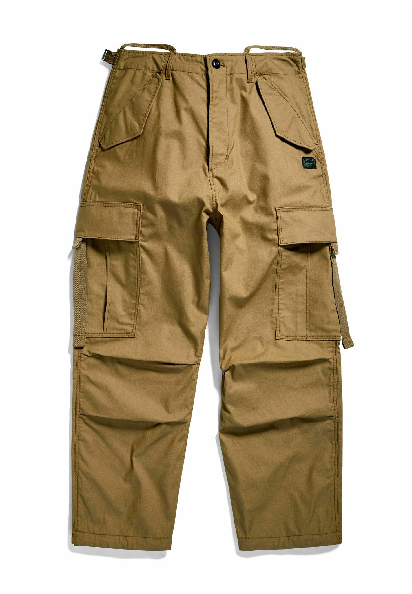 G-Star Damen Cargo Cropped Drawcord Pants – Straight Fit, Mit Verstellbarer Taille & Cargotaschen