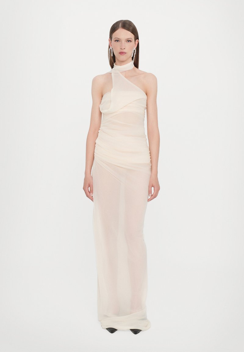 Ludovic de Saint Sernin HALTER DRESS - Robe de cocktail - white
