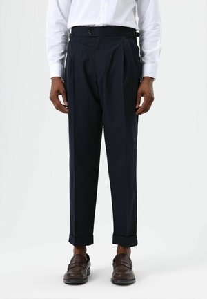 HIGH WAIST - Pantalon classique - navy