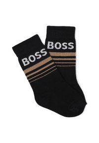 BOSS Kidswear 3 PACK - Chaussettes - black/white/beige
