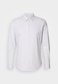 MULTI STRIPE STRETCH SLIM - Camisa - gray marble
