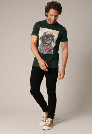 PEPERE - T-shirt imprimé - Emerald