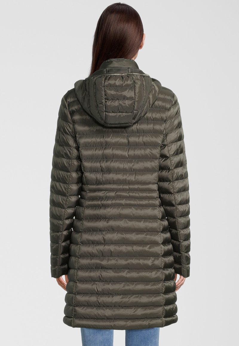 Damen Parkas | No.1 Como OSLO Wintermantel night green/spicy orange/braun - NK53139 Damen Parkas | No.1 Como OSLO Wintermantel night green/spicy orange/braun - NK53139