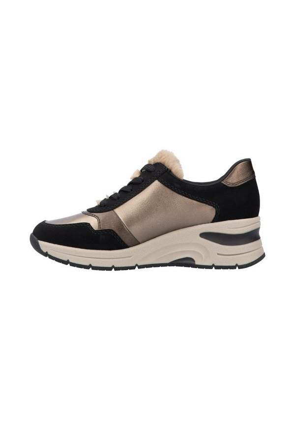 Sneaker low - zwart brons