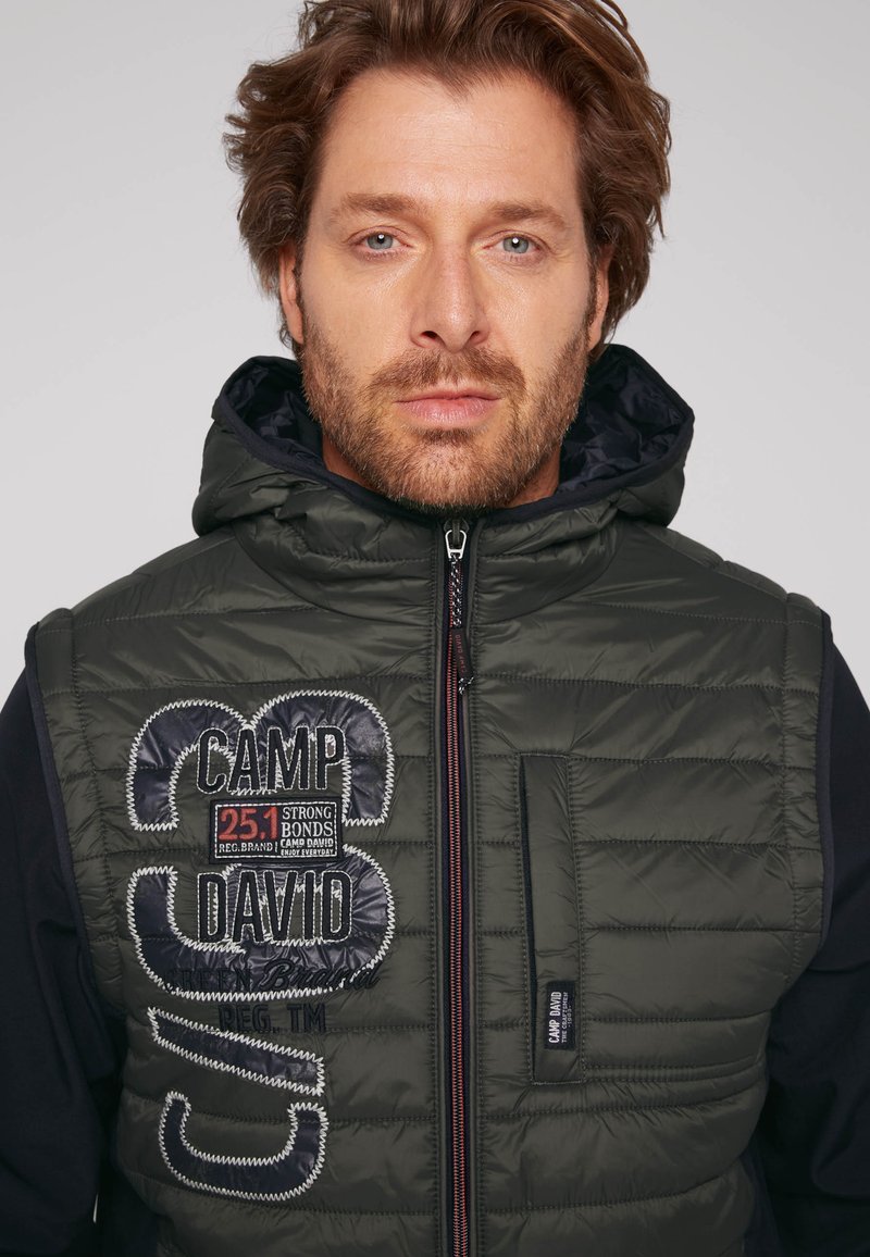 Camp David 2-IN-1 - Winterjacke - medium khaki/khaki - Zalando