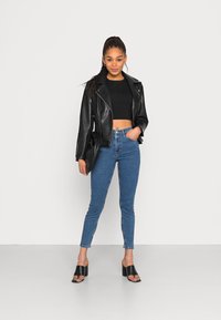 Even&Odd Calças de ganga de corte skinny - blue denim