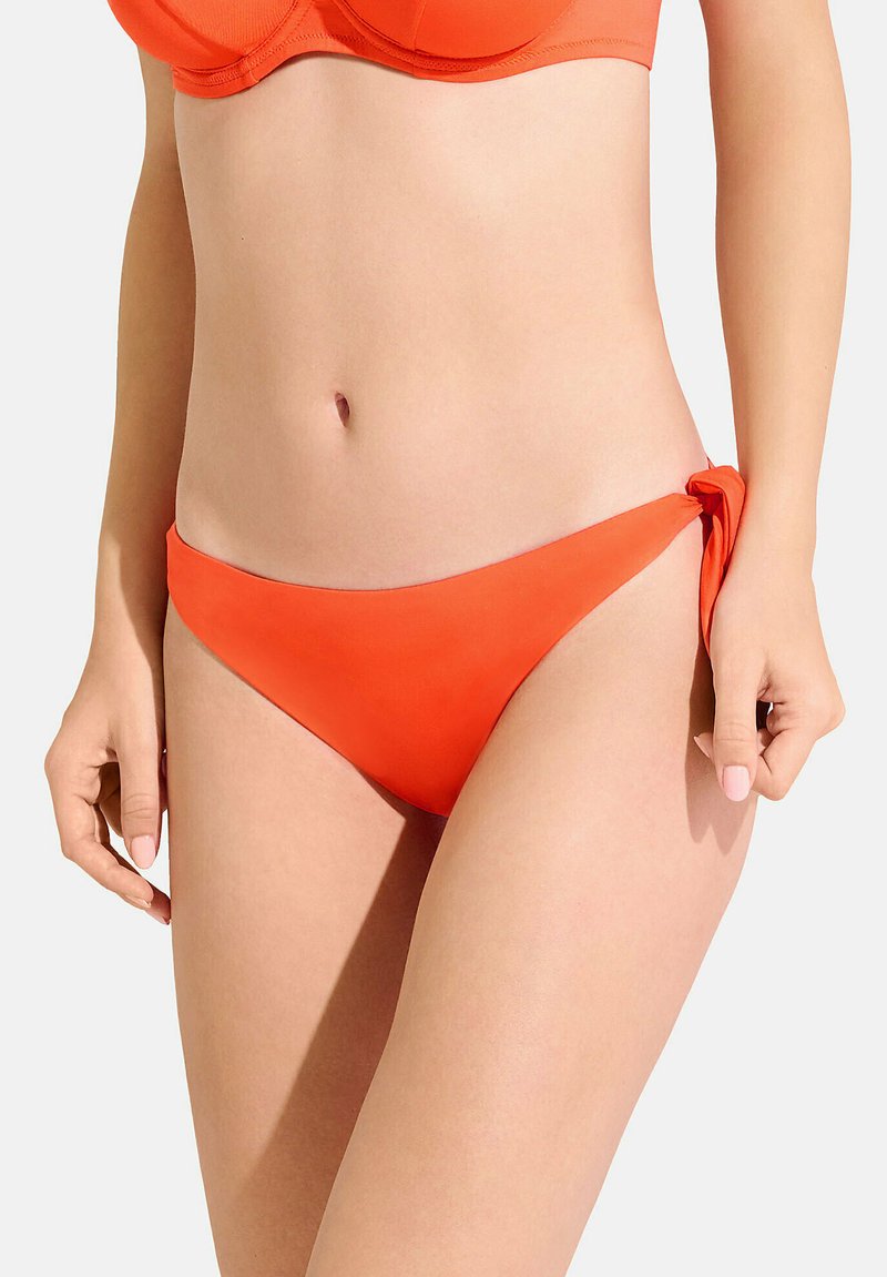 Lisca À NOUETTES PALMA - Bas de bikini - orange