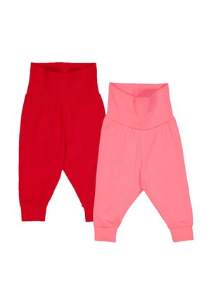 2ER PACK - Broek - pink red