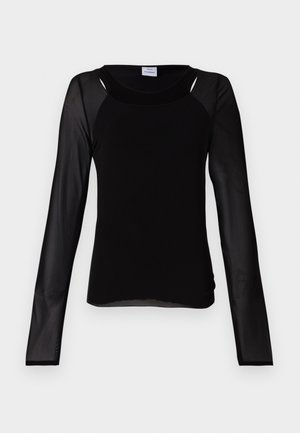 Won Hundred AGNETHA - Top dugih rukava - black