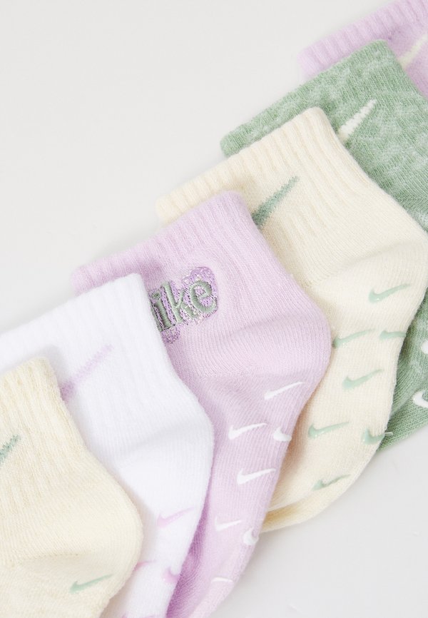 WILD FLOWER UNISEX 6 PACK - Socks - coconut milk2