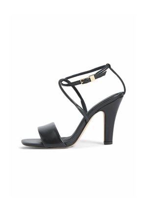 OPEN TOE HIGH  - Tacones - black