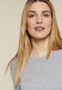 Damart COL ROND  - Pullover - gris chiné