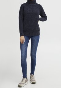 Oxmo Strickpullover - blue