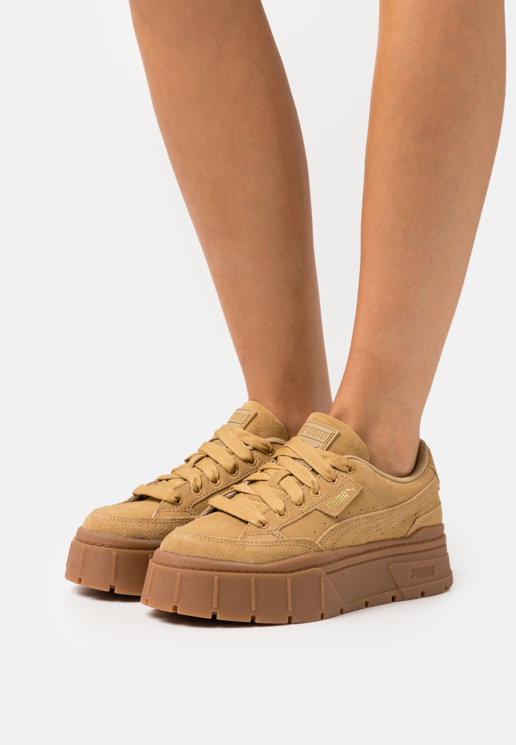 Puma MAYZE STACK - Trainers - lark/beige - Zalando.co.uk