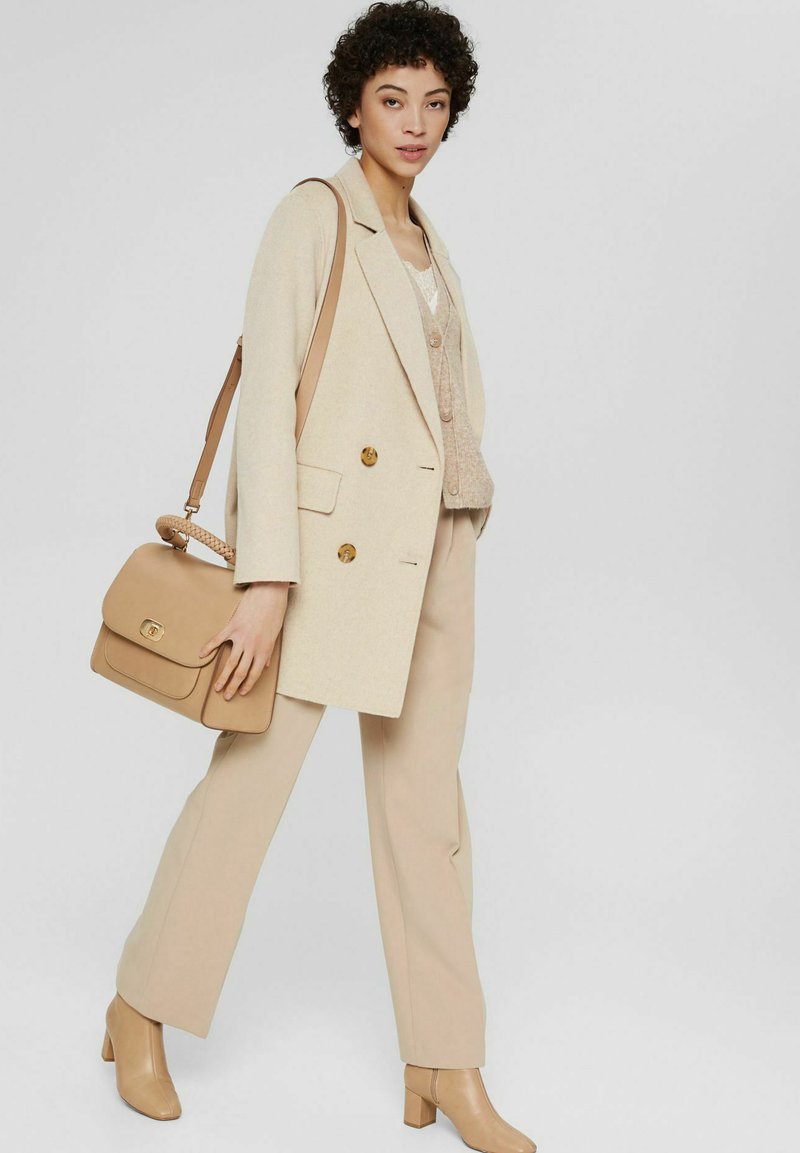 Damen Leichte Jacken | Esprit Collection Kurzmantel light beige/beige-meliert - OY22158 Damen Leichte Jacken | Esprit Collection Kurzmantel light beige/beige-meliert - OY22158