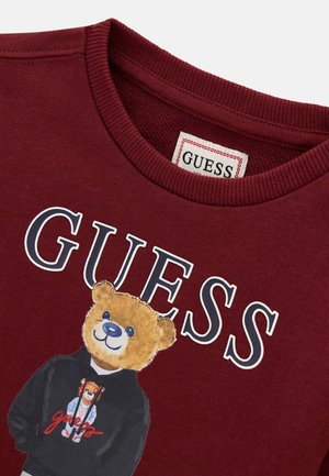 Guess, LS ACTIVE TOP UNISEX - Sweatshirt - dunkelrot