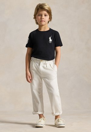 Polo Ralph Lauren, BIG PONY COTTON JERSEY TEE 7-14Y - Camiseta estampada - black